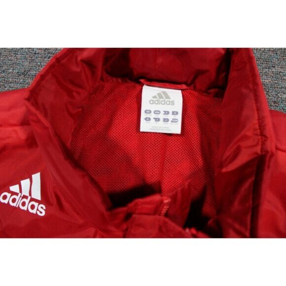 Canada Field Hockey Hooded Windbreaker Zip Up Jacket XL red adidas AKPRO Canada - Picture 5 of 11